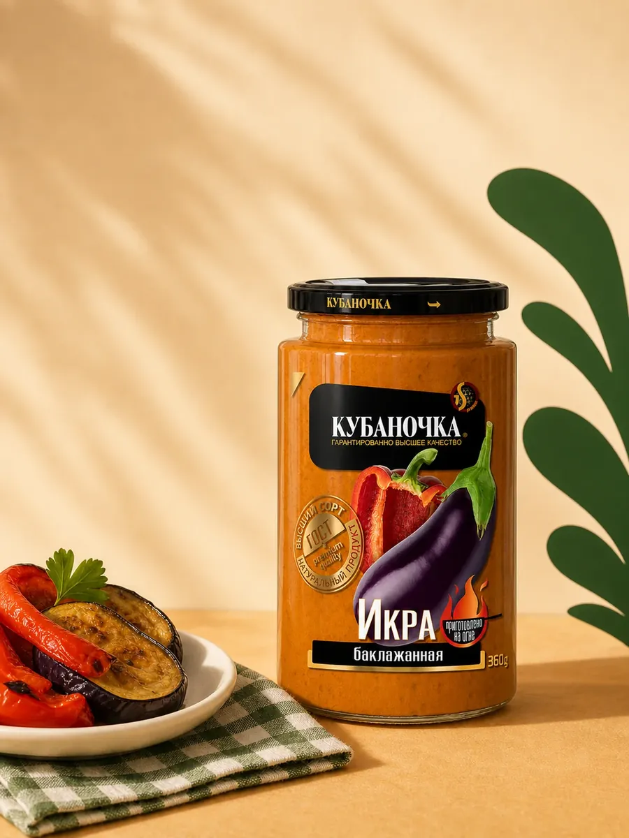 Овощные закуски Кубаночка