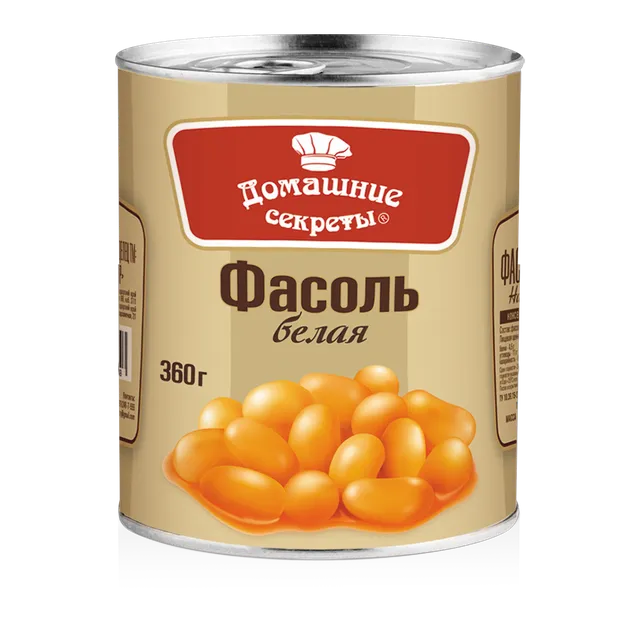 Фасоль натуральная белая, 360 г