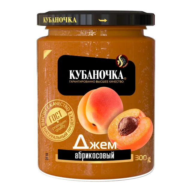Абрикосовый джем, 300 г