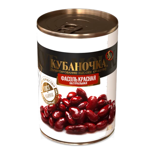 Фасоль натуральная красная, 400 г