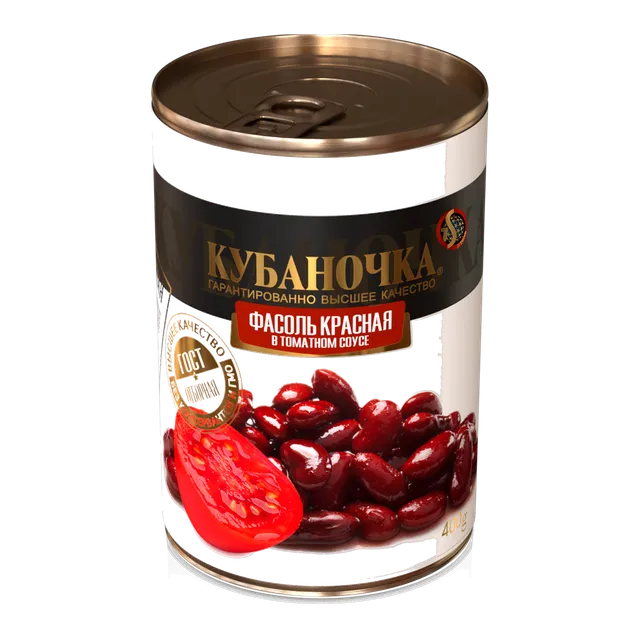 Фасоль в томатном соусе красная, 400 г