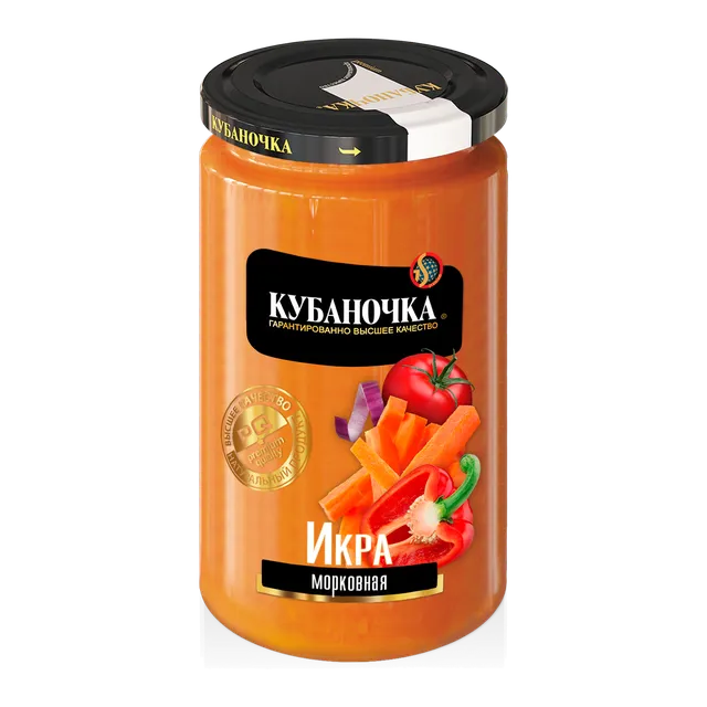 Икра морковная, 500 г