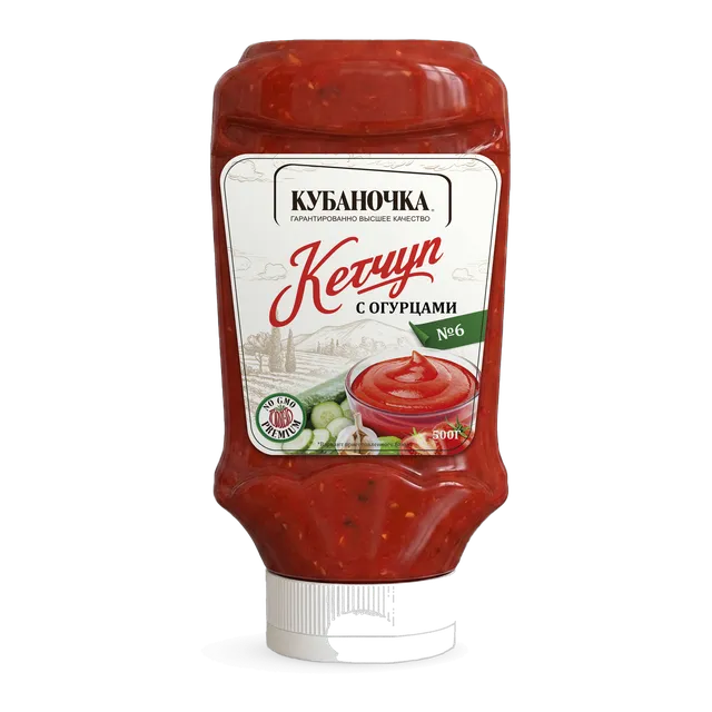 Кетчуп №6 с огурцами, 500 г