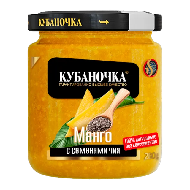 Манго с семенами чиа десерт фруктовый, 280 г