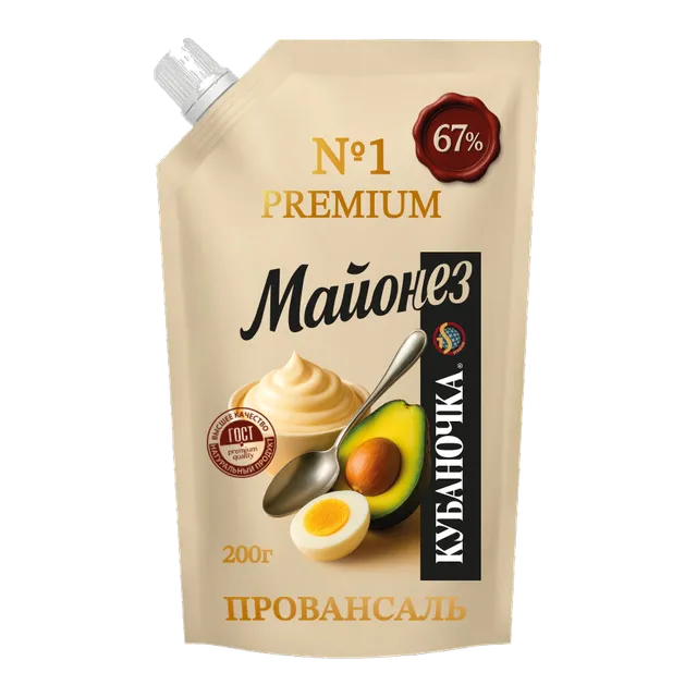 Майонез Провансаль 67%, 200 г
