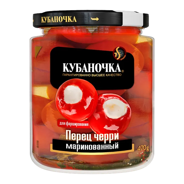 Перец Черри маринованный, 500 г