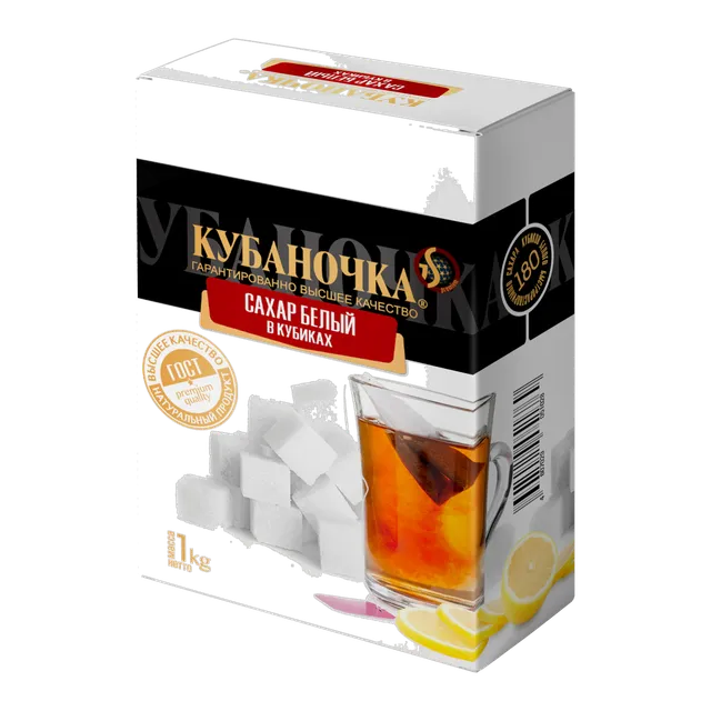 Сахар-рафинад белая упаковка, 1000 г