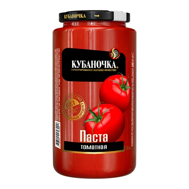 Томатная паста 25%, 1600 г